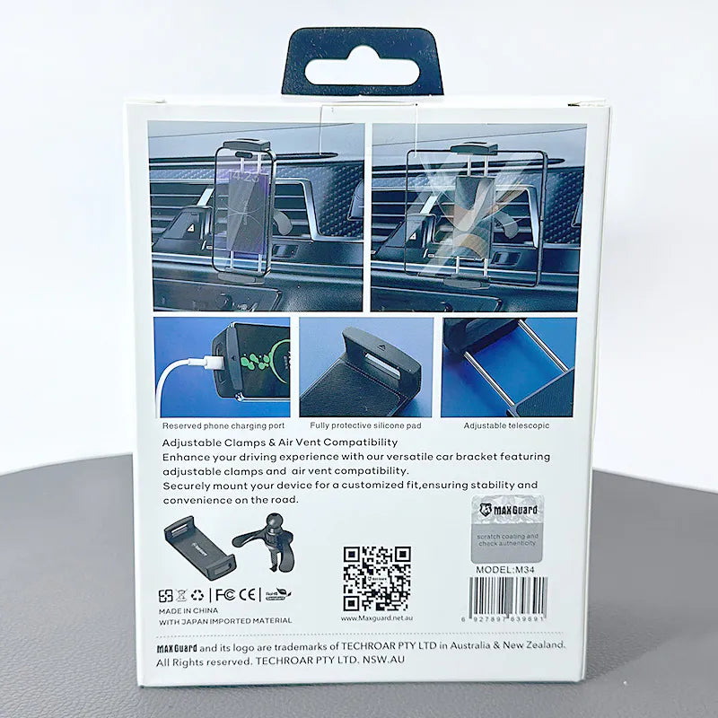 Maxguard Air-Vent Bracket Car Holder M34 (for Z fold & iPad)
