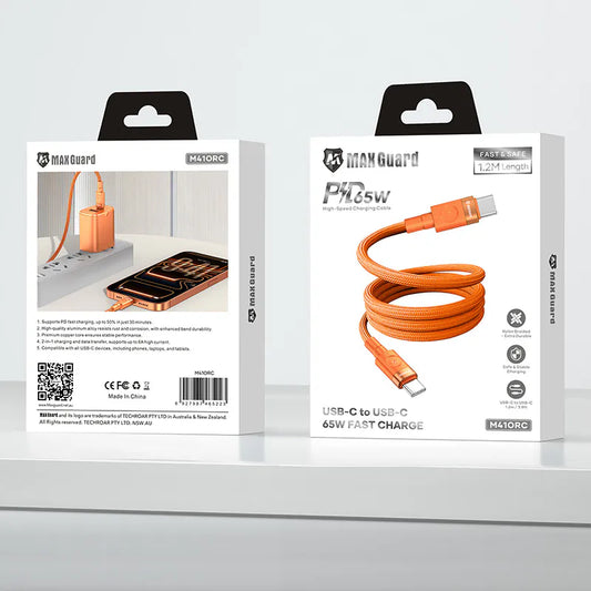 Maxguard M410RC 1.2m Type-C to C Cable