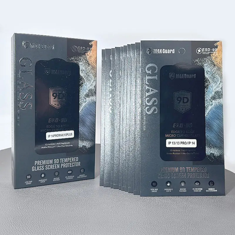 Samsung S Series Maxguard ESD 9D Edge to Edge Micro Curved Glass Screen Protector