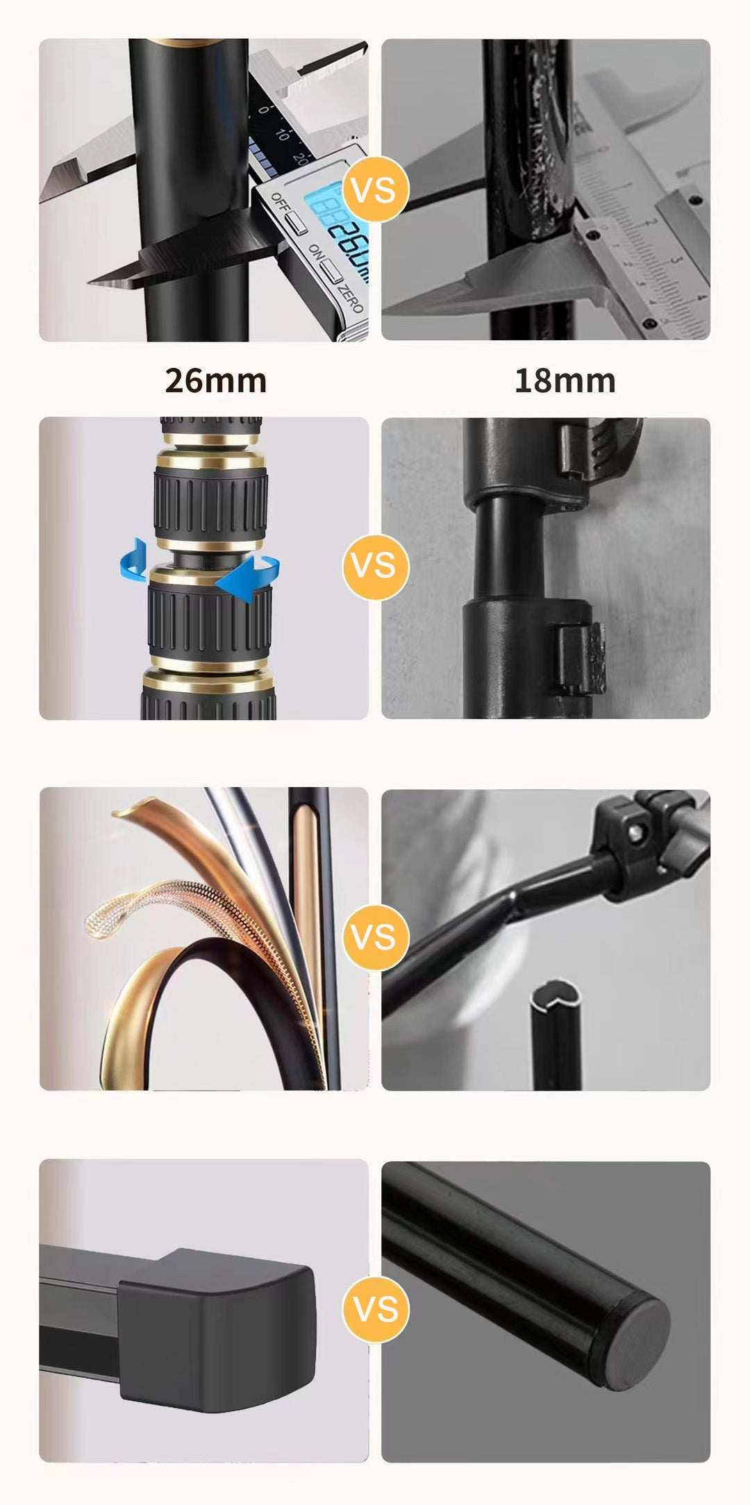 NeePho 57~210 cm Extendable selfie stick tripod NP688