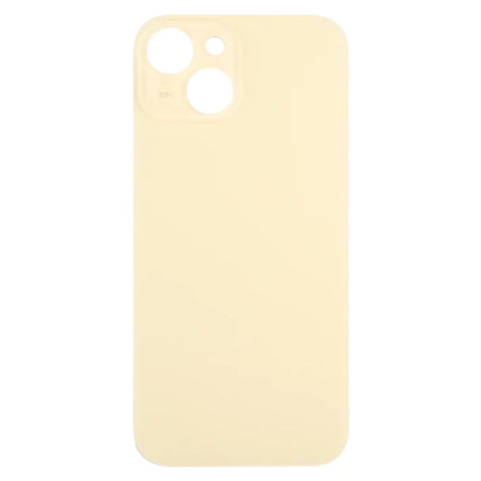 Back Glass Yellow no Logo for iPhone 15 (Aftermarket Premium)