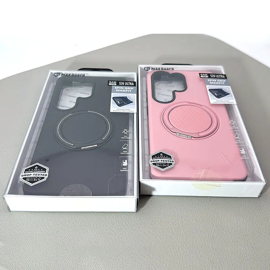 S26 Ultra Maxguard Spin Grip MagFit Case