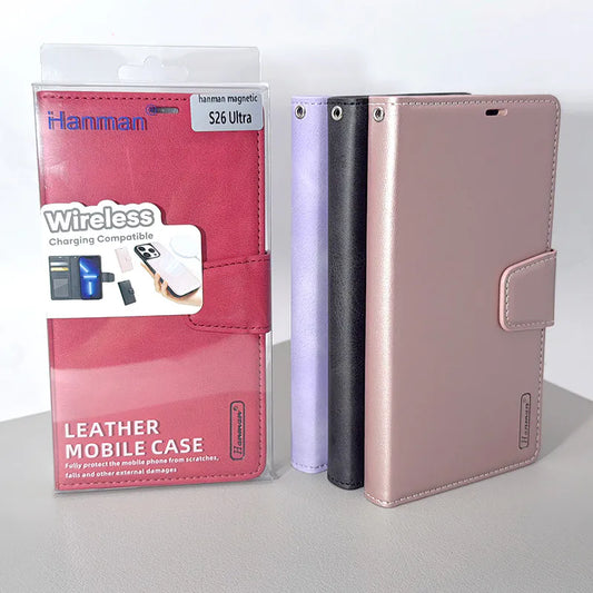 S22+ plus Hanman 2 in 1 Detachable Magnetic Wallet case