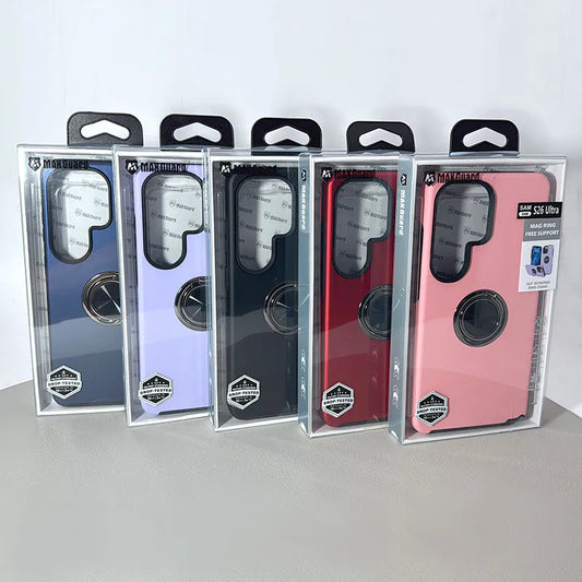 S24 FE Kinglink mag ring case with kickstand