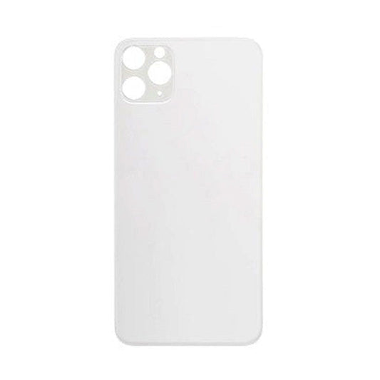 Back Glass White No Logo for iPhone 11Pro (Aftermarket Premium)