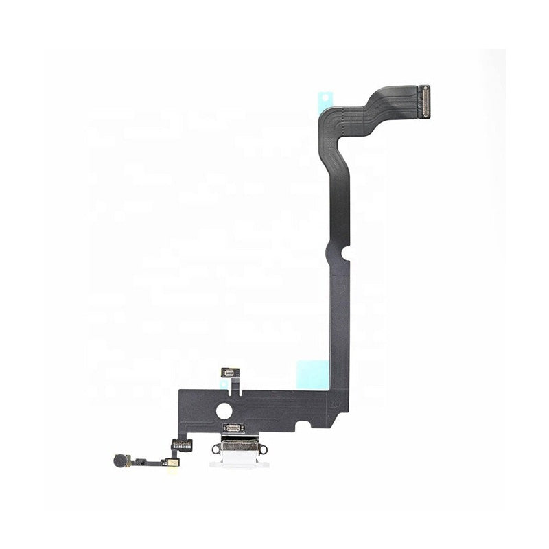 Charging Port Flex White for iPhone Xs Max (Pulled)