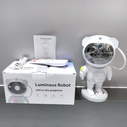 Starlight Astronaut Night Light Laser Ambiance Lamp Bluetooth Speaker JN117