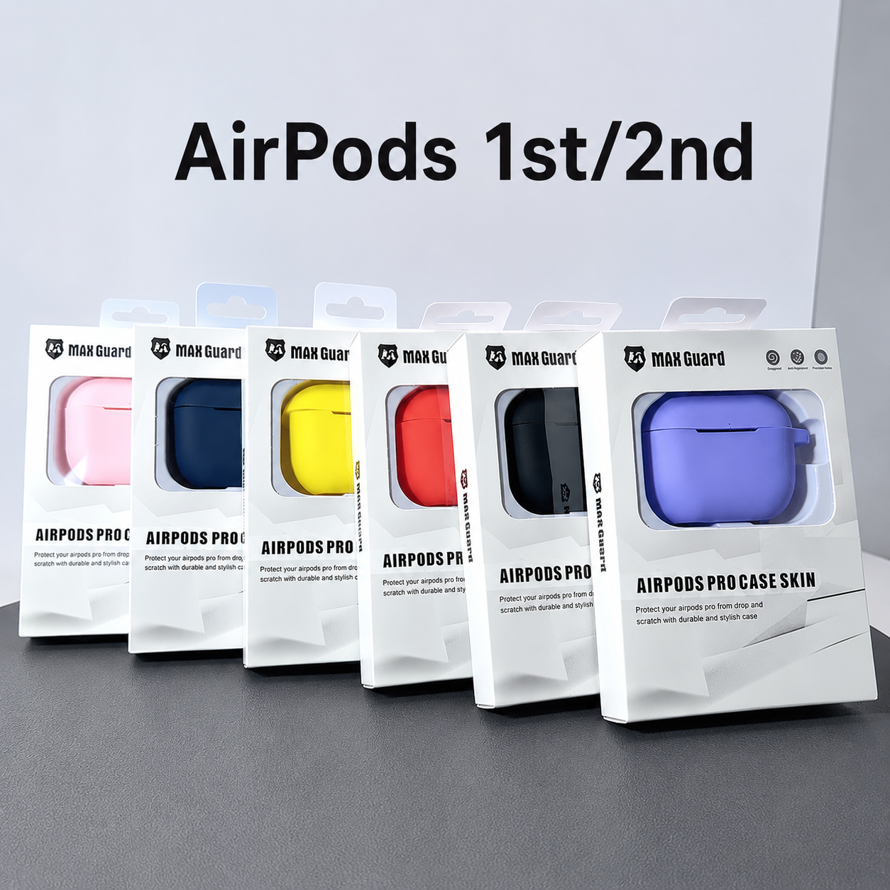 Maxguard for AirPods 1st/2nd Gen 2.5mm TPU Case