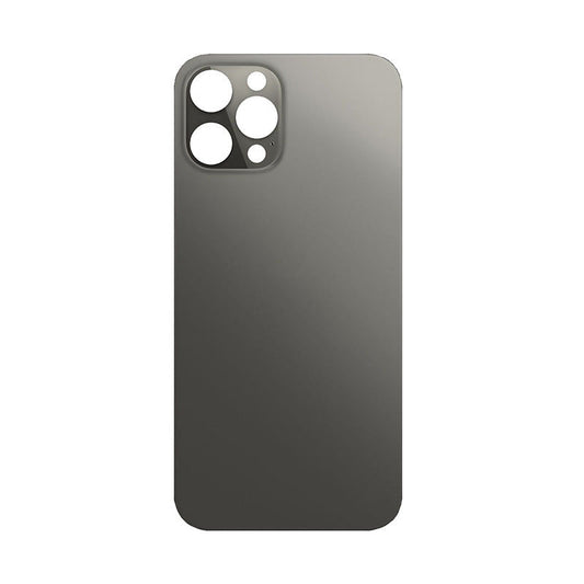 Back Glass Black No Logo for iPhone 12Pro (Aftermarket Premium) - Wholesale phone repair part from Skyline Mobile NZ