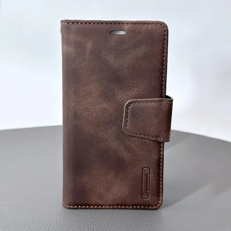 Case for iPhone 17 6.3 Hanman 2 in 1 detachable Magnetic Wallet