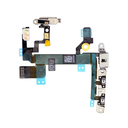 Power On Off Flex with Metal Bracket for iPhone 5S