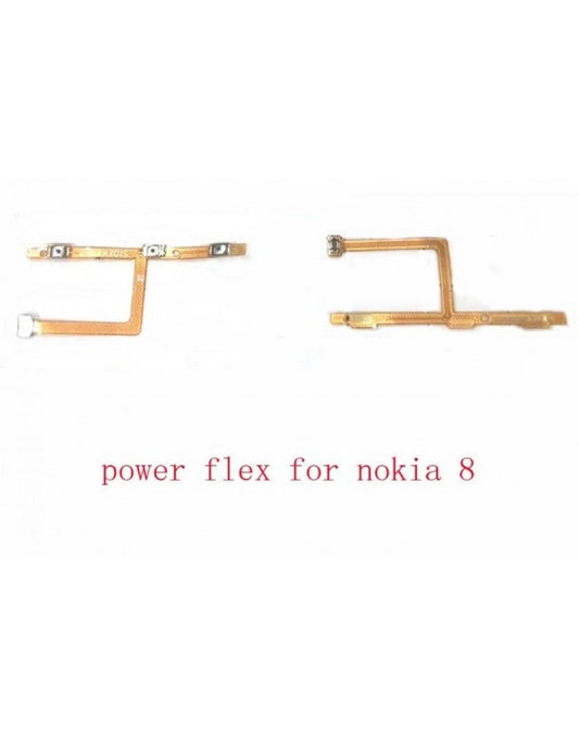 NOKIA 8 VOLUME AND POWER ON OFF FLEX