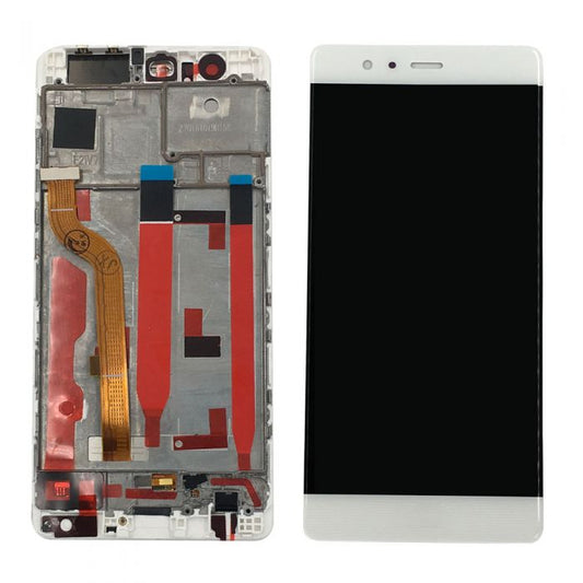 HUAWEI P9 SCREEN WITH FRAME WHITE