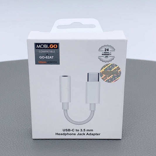 Mobigo Type-C to 3.5mm Aux Headphone Adapter GO62AT