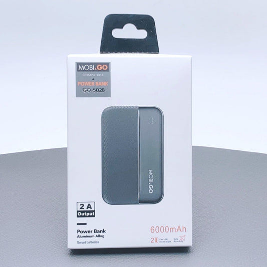 Mobigo 6000 mah power bank GO502B