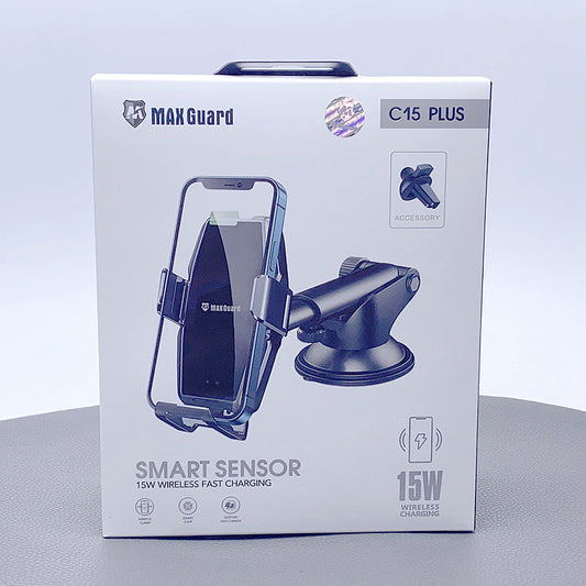 Maxguard 15W wireless charger car holder C15 Plus
