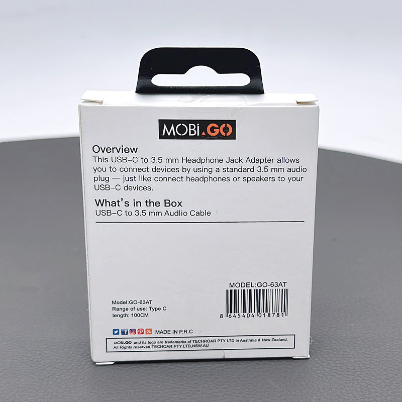 Mobigo Digital IC Type-C to 3.5mm Adapter GO63AT