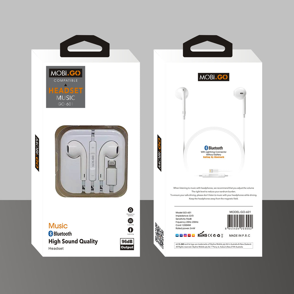 Mobigo Lightning earphone GO601