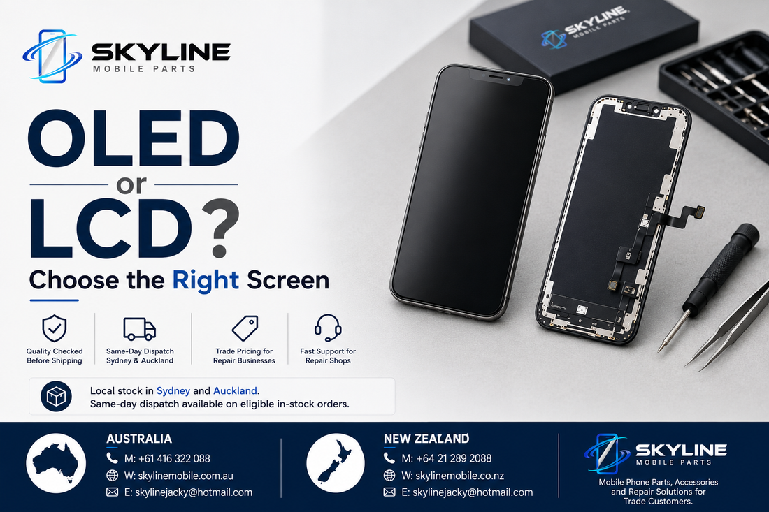 OLED or LCD? How to Recommend the Right iPhone Replacement Screen