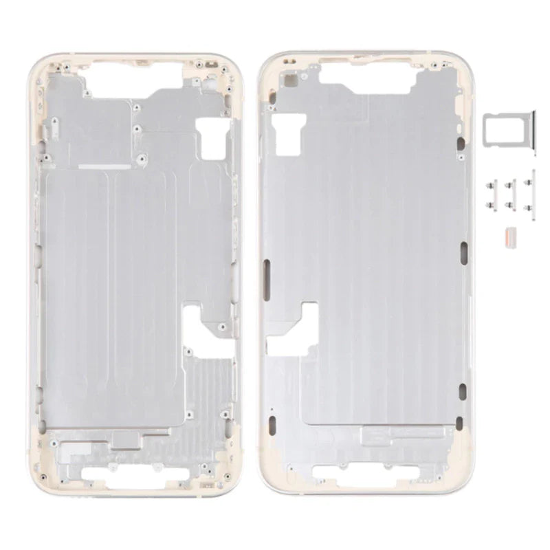 Middle Frame Housing White For iPhone 14