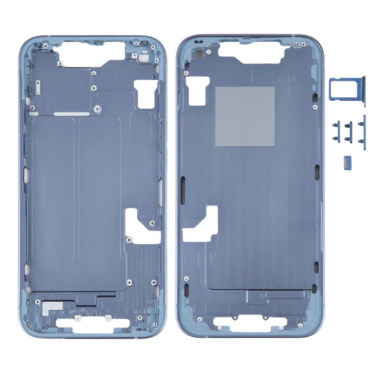Middle Frame Housing Blue For iPhone 14