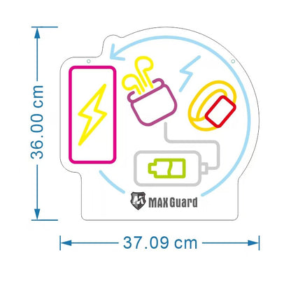 Maxguard Mobile Accessories Neon Sign F02
