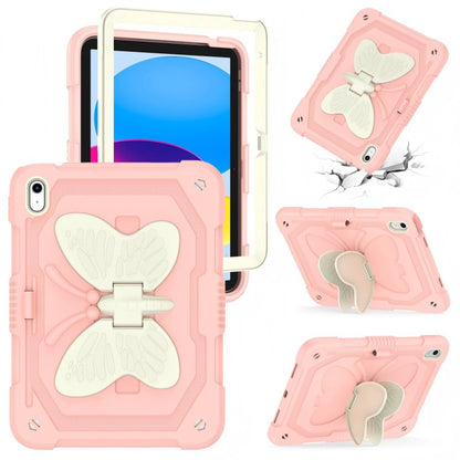 iPad new 9.7 /Air 2 / iPad 6 butterfly penslot stand case