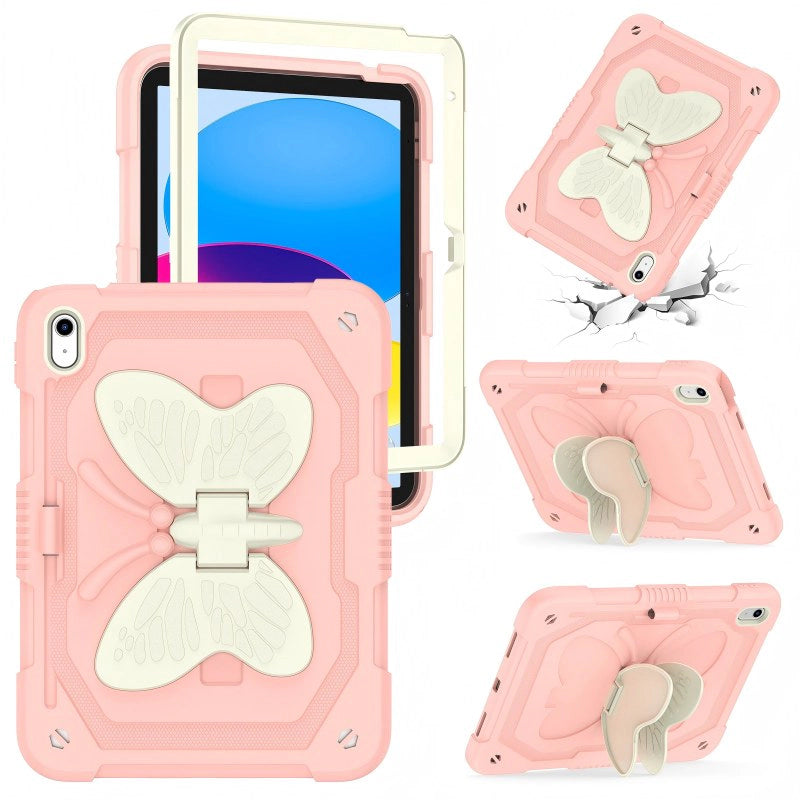 Case for iPad 7th 10.2 /9th 10.2 /Pro 10.5/air 10.5 Butterfly penslot stand