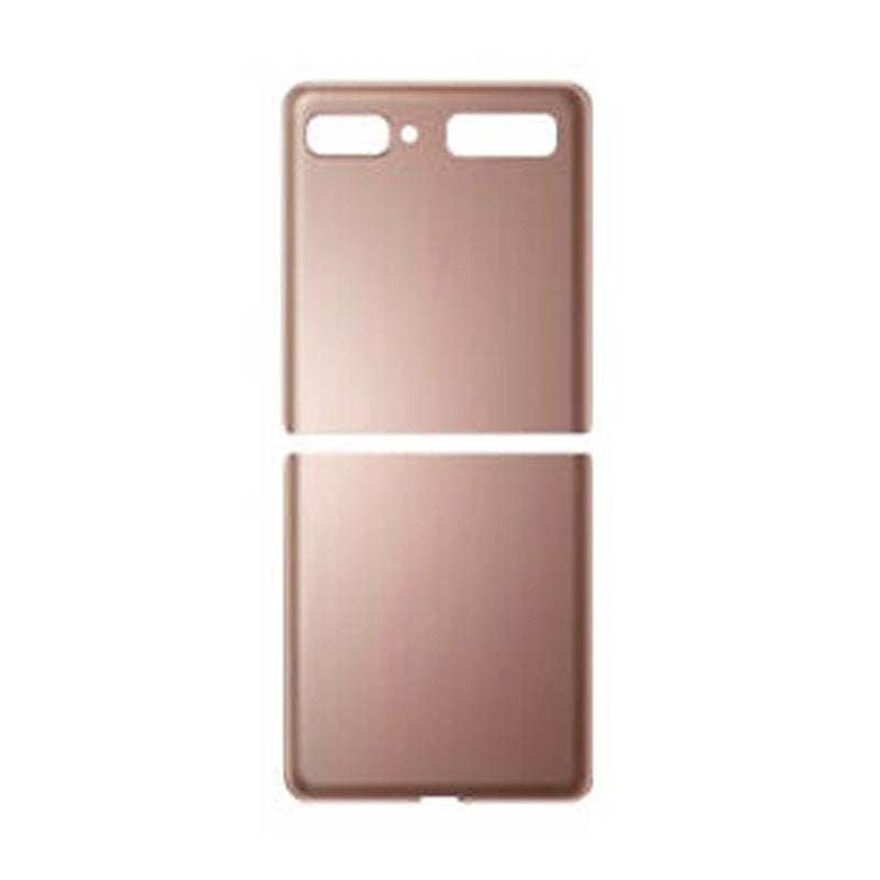 SAMSUNG Z FLIP 4G F700 BACK GLASS GOLD (BEST AFTERMARKET)