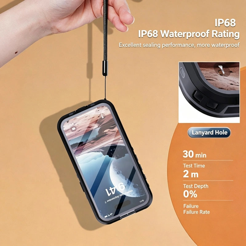 Case for iPhone 17e/16e waterproof Magfit