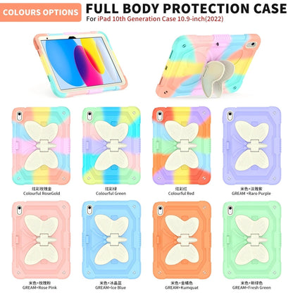 Case for iPad Air 4 /Air 5 10.9 /Pro 11 2021/2020/2018 Butterfly penslot stand case
