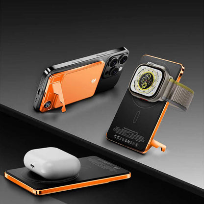 Maxguard (CCC) 10000 mah 3-in-1 Wireless Charging Power Bank F15E