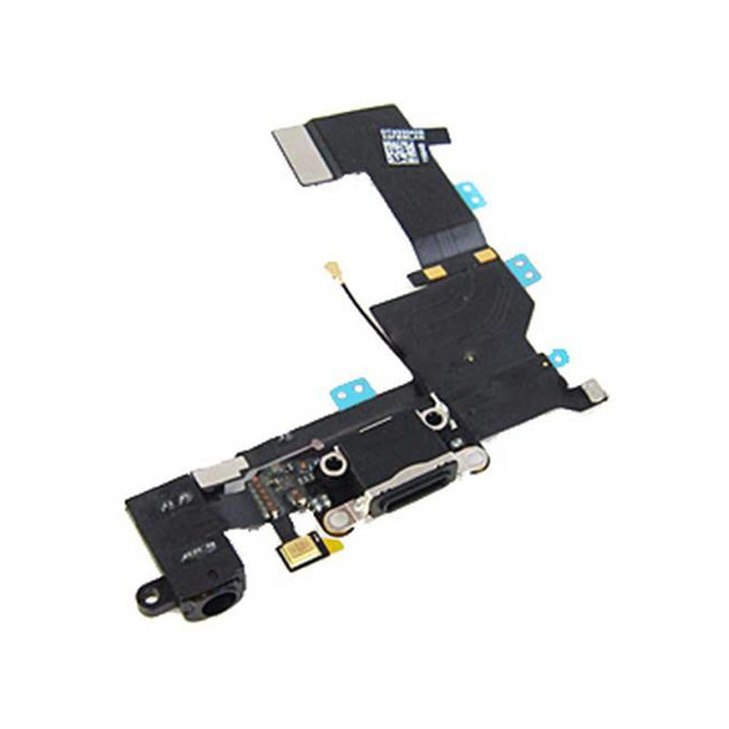 Charging Port Flex Black for iPhone 5G