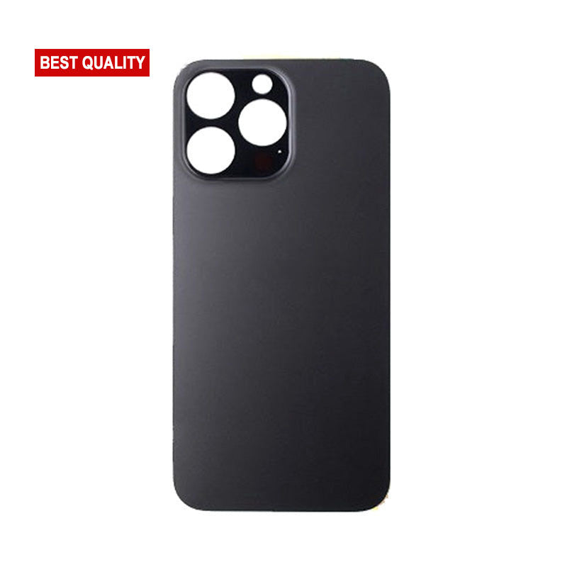 Back Glass Black No Logo for iPhone 14Pro Max (Best Aftermarket) - Wholesale phone repair part from Skyline Mobile NZ