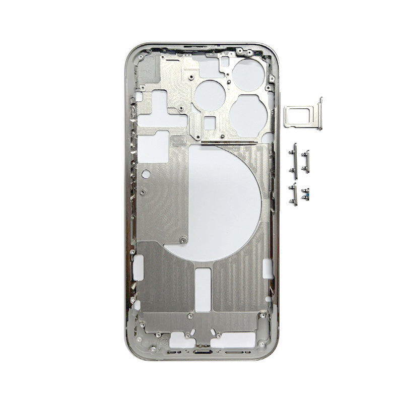 Middle Frame White For iPhone 15Pro