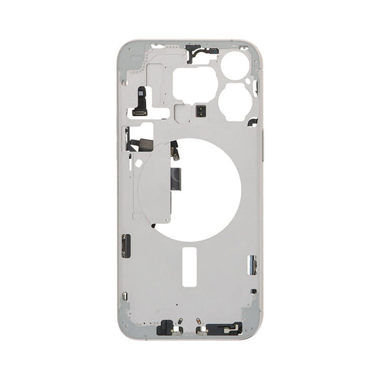 Middle Frame White For iPhone 15Pro Max