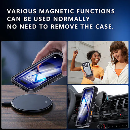 Case for iPhone 17e/16e waterproof Magfit