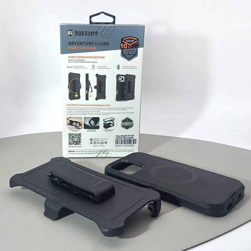 Case for Iphone 13 6.1/14 6.1 Maxguard Adventure Guard Magfit 2 in 1