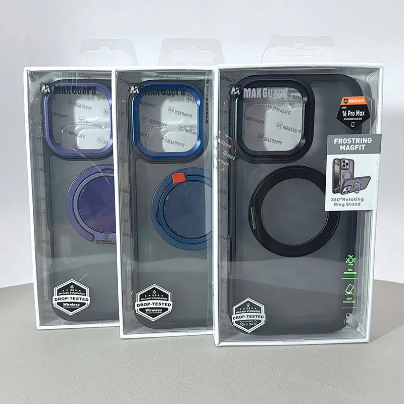 Case for Iphone 16 6.1 Frostring MagFit 360 Ring Holder