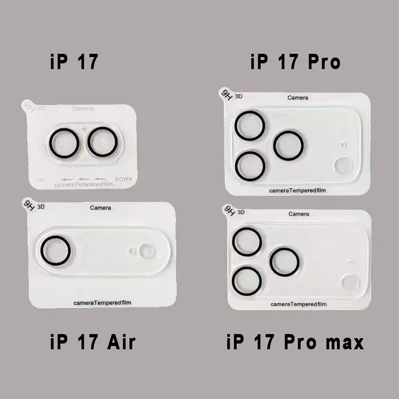 Alloy glass lens film camera screen protector for iPhone TX03
