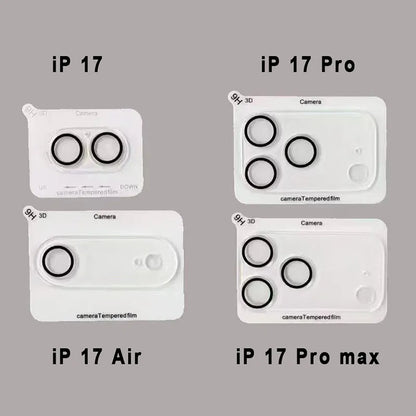 Alloy glass lens film camera screen protector for iPhone TX03