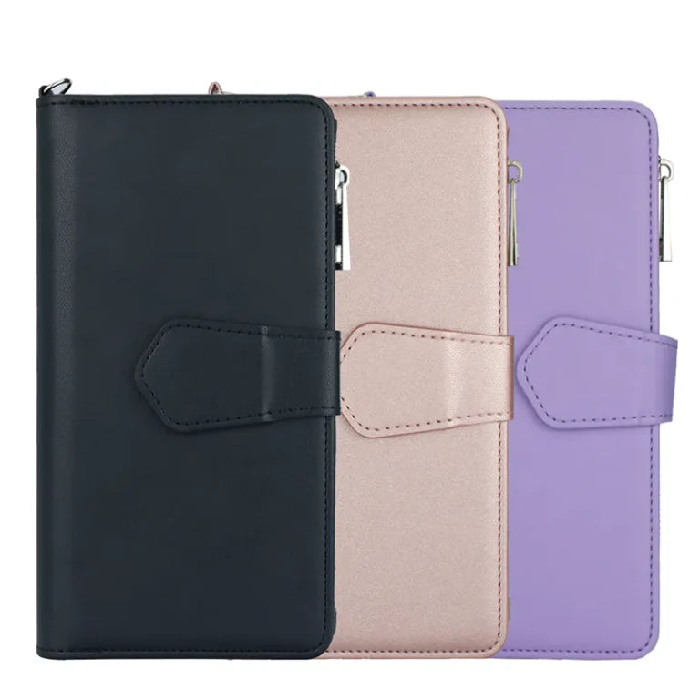 Case for iPhone 17 Pro 6.3 Maxguard Detachable Magnetic Zipper Wallet