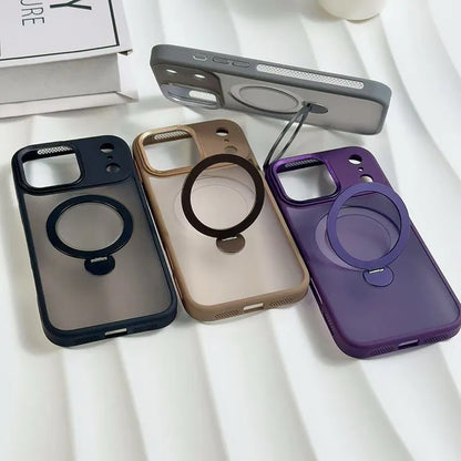 Case for iPhone 17 Air 6.6 Maxguard Mergegrip Stand Magfit
