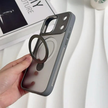 Case for iPhone 17 Air 6.6 Maxguard Mergegrip Stand Magfit