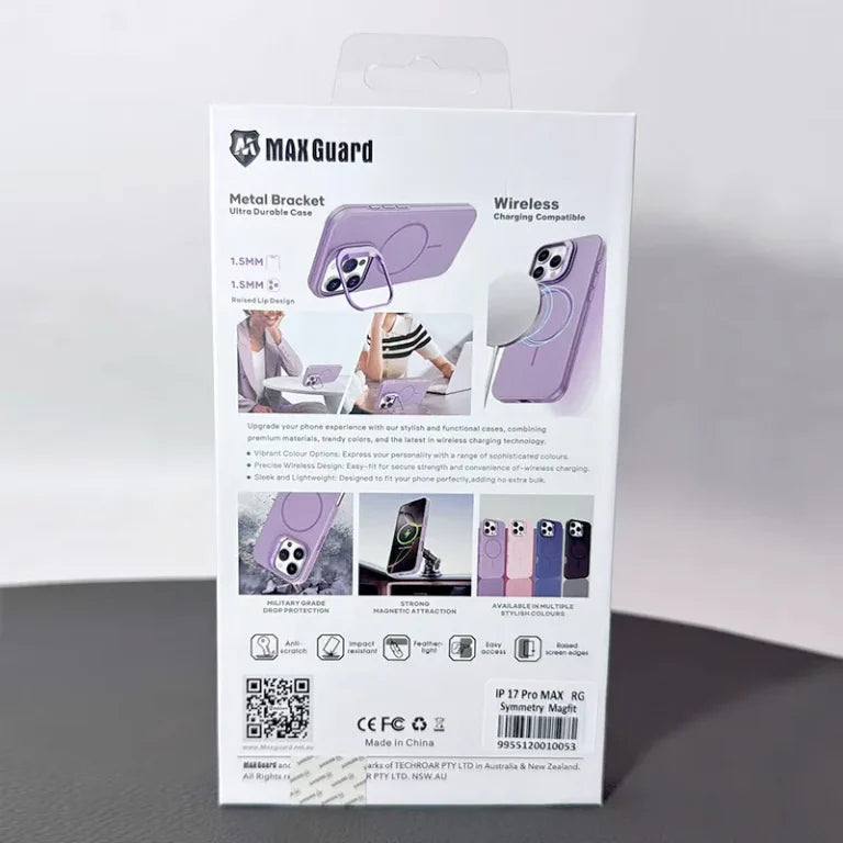 Case for iPhone 17 Pro max 6.9 Symmetry MagFit Lens Holder (New Arrival)