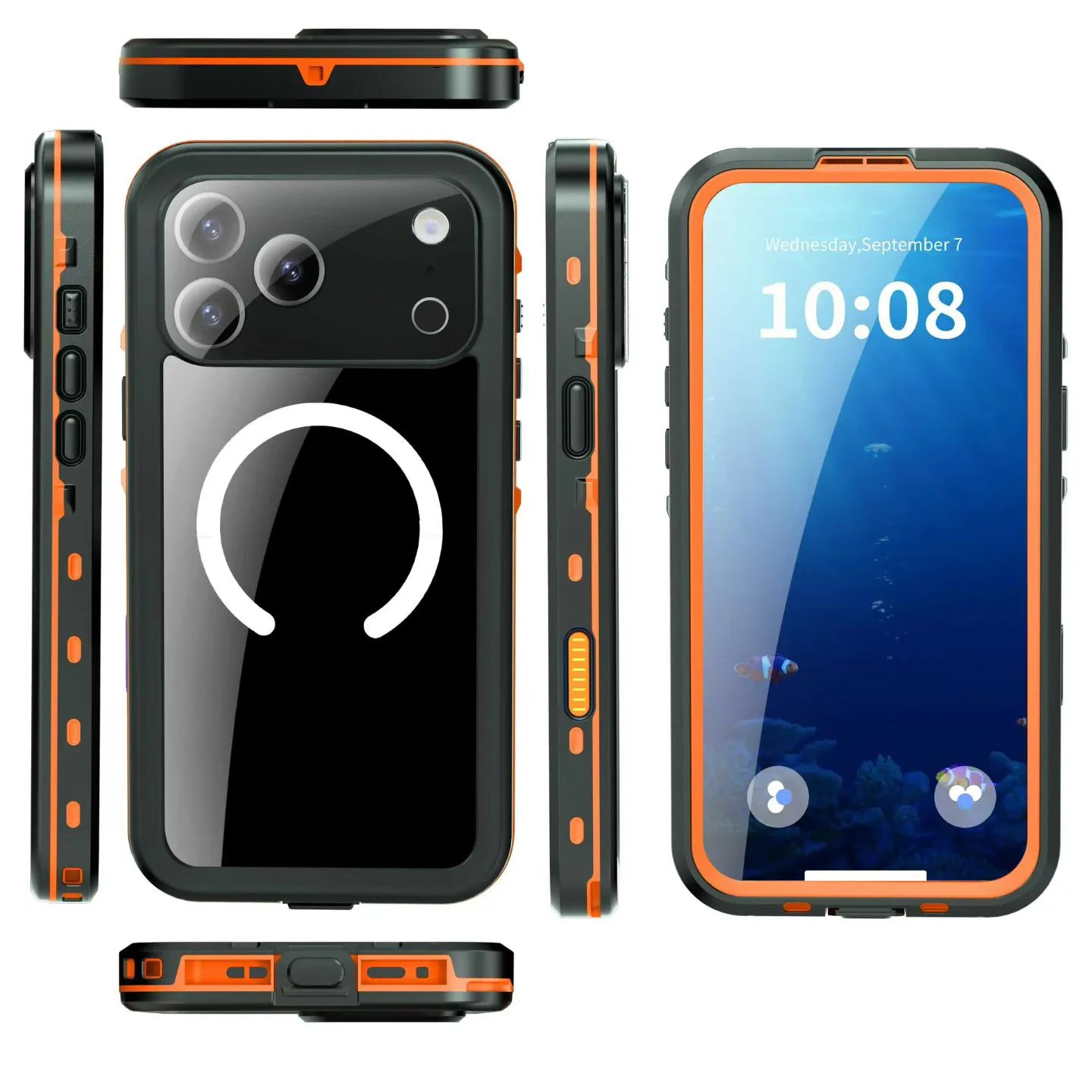 Case for iPhone 17 Pro max 6.9 Waterproof MagFit (New Arrival)