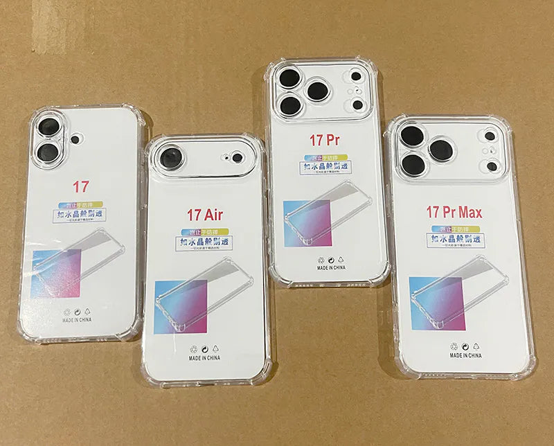 Case for iPhone 17 Pro max 6.9 Clear Corner tpu (15th Sept release. Not for preorder)