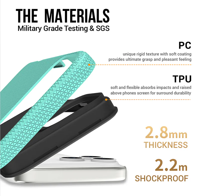 Case for Iphone 17 6.3 triangle series thin color baocai