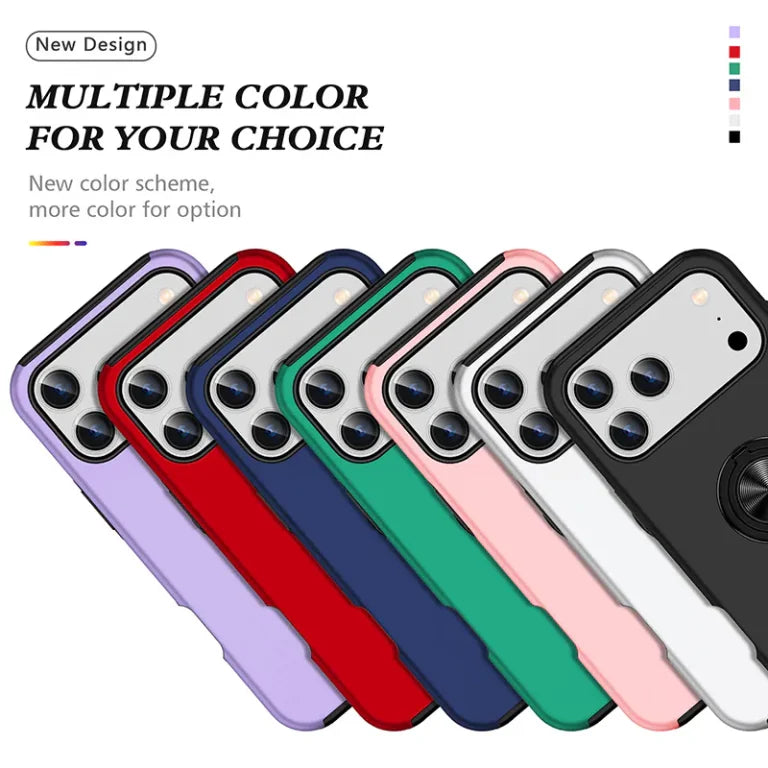 Case for iPhone 17 Pro 6.3 Kinglink Mag Ring with Kickstand