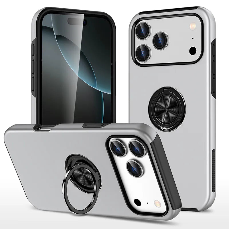 Case for iPhone 17 Pro 6.3 Kinglink Mag Ring with Kickstand